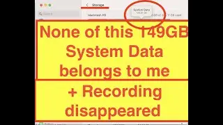 2047. Abuse of System Data + Recording disappeared