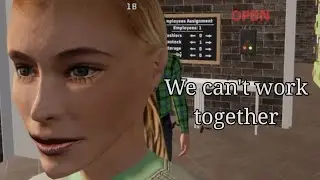 Supermarket together, but we don't work together