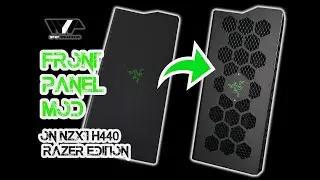 Front panel Mod on NZXT H440 Razer Edition