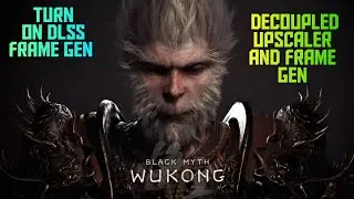 How to Activate DLSS FG (decoupled) in wukong benchmark tool on any GPU