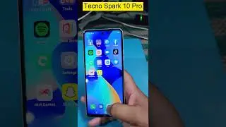 Tecno Spark 10 Pro Clone iphone to Same  