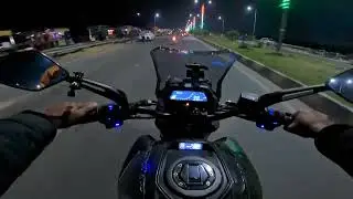 patna marine drive at night | patna night view #patna #patnamarinedrive #dominar400
