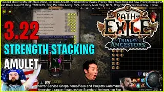 ⚡ POE 3.22 ⚡ JamesBelton - Strength Stacking Amulet