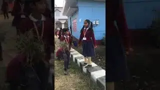 Preparando pro almoço de Natal em nossa Premamettaschool Bodhgaya Índia