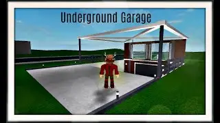 Bloxburg Speedbuild | Underground Garage | Roblox