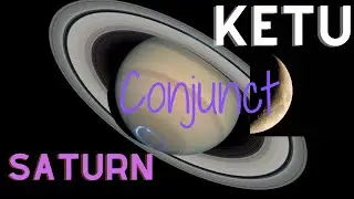 Saturn Conjunct Ketu South Node in Synastry explained #Synastry #Ketu #Astrology #Saturn