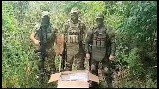 Зенитно-ракетный взвод 1 ДШБ 56 ДШП передаёт слова благодарности КРБФ 
