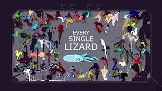 I downloaded EVERY SINGLE custom lizard mod and made them FIGHT! (Rain World)