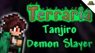 TANJIRO DEMON SLAYER | TERRARIA CUSTOM CHARACTER VANITY SET AND HOW TO MAKE IT!