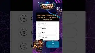 Which marksman hero has the highest attack speed potential? - MLBB 🤔💭