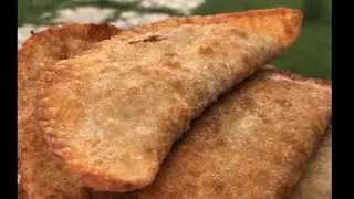 Чебуреки в казане на костре по рецепту от Рината