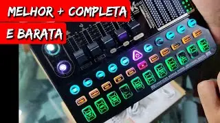 MELHOR PLACA DE SOM PARA SUAS LIVES - MIXER DIGITAL SOUND CARD #kapbom