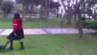 tratando de tomar una buena foto