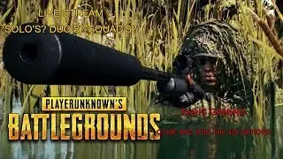 PlayerUnknown's Battlegrounds || TEST SERVER || Solo's || Bring me Chicken!! ||