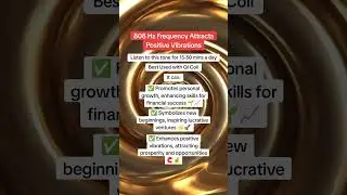 808 Hz Frequency Attracts Positive Vibrations