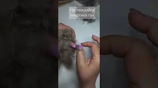 Пух от Ержана. Перед стиркой