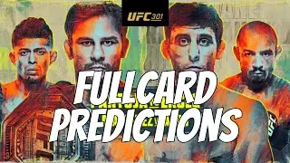 UFC 301 Pantoja vs Erceg Full Card Prediction and Breakdown!