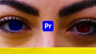 Change Your EYES To Any Color Vfx In Premiere Pro.