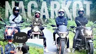 NAGARKOT RIDE / KHATRA TRAFFIC CHECKING / BLUEBOOK RENEW FAIL / FINE OR WHAT???