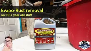 Evapo-Rust on 100 year old stuff! Will it work?