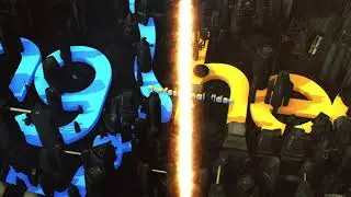Element 3d Animation - Logo in the City