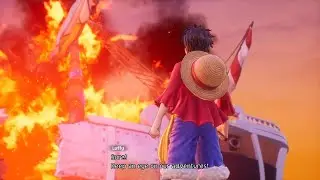 Watch Luffy And Crew Say Goodbye To Their Ship Merry - One Piece Odyssey- Enies Lobby #onepiece