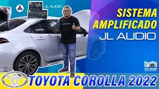 Toyota Corolla 2022 Sistema Amplificado JL Audio C2.