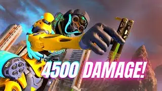 Getting a 4K DAMAGE BADGE on OCTANE! 😈  (Apex Legends season 15)
