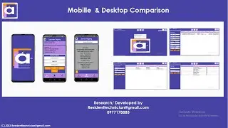Frontend Backend .net Desktop .net Maui  A-tro Electronics Repair Management System App Comparison