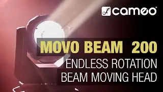 Cameo MOVO BEAM 200 - Endless Rotation Beam Moving Head