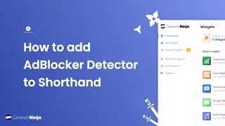 How to add an AdBlocker Detector to Shorthand