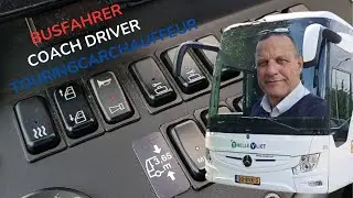 RIJDEN MET DE TOURINGCAR ! MAAR HOE ZIT HET MET DE BEDIENING VAN AL DIE KNOPPEN ? NU WEET JE HET !