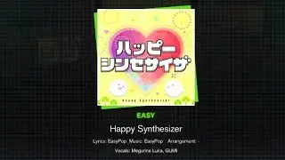 Happy Synthesizer - Easy - FullCombo - [HATSUNE MIKU: COLORFUL STAGE!]