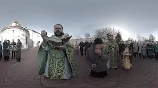 Крестный ход (отрывок #2). Видео 360°