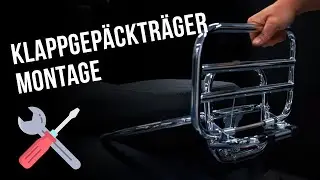 Gepäckträger Montage an einer Vespa GTS!