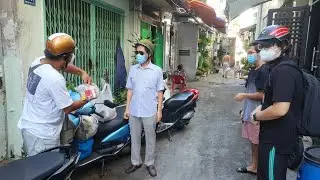 NHÓM THIỆN NGUYỆN THIỆN TÂM SEATLE, WA HỖ TRỢ BÀ CON KHIẾM THỊ KHU VỰC Q8 NGÀY THỨ 2
