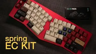 Spring EC Kit - Build and Typing Test