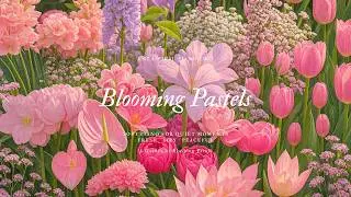 soft pastel flowers 🌸🌷 relaxing piano for dreamy & peaceful days