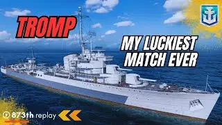 TROMP Destroyer / WoWs / World of Warships #wows #worldofwarships #gaming