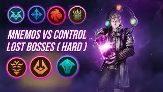 Void Battle Mnemos Vs All Control Lost Bosses!(HARD)🔥 - Shadow Fight 3