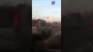 Момент смертельного ДТП на Комшоссе, в котором погибла 36-летняя комсомольчанка