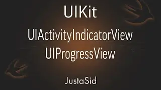 #15 UIActivityIndicatorView и UIProgressView (Делаем миниприложение “кудаGO