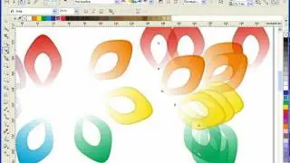 Уроки CorelDRAW: распылитель с прозрачностью