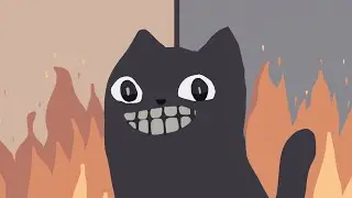 Cats being… cats   (Animation)