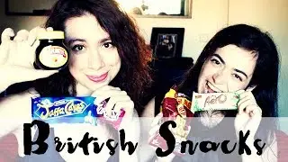 Trying British Snacks