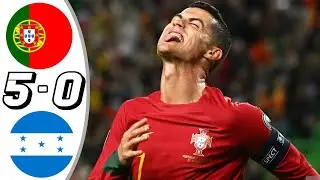 Portugal vs Honduras 5-0 - All Goals & Highlights - 2023