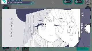 Kitty Mizuki Custom Profile | Project Sekai: Colorful Stage