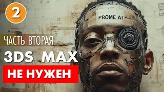 3D MAX точно не нужен! Смертельный удар наносит Prome AI!