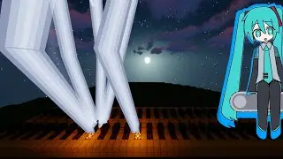 Anamanaguchi - Miku ft. Hatsune Miku but Played in Minecraft Noteblock(Lightning Activation)
