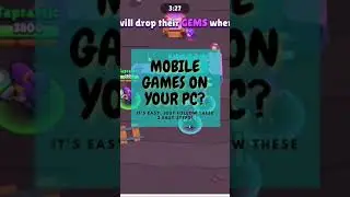 Play MOBILE GAMES on your PC or LAPTOP??